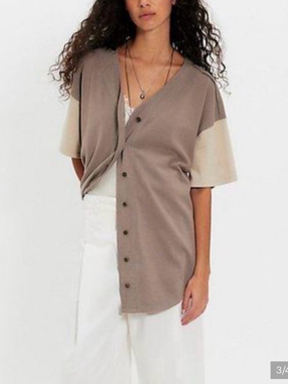 Free People We The Free Homerun Tee. NWT. Fallen rock
